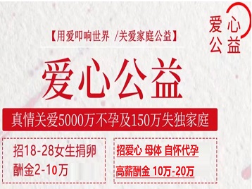 滕州捐卵助孕生子 爱心志愿者招募